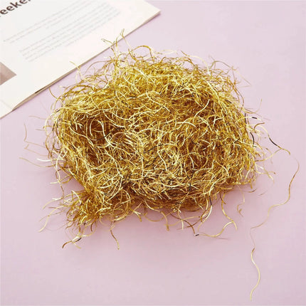 Engelshaar für Weihnachten & Advent als Dekoration & Deko ca. 15 Gramm (Gold)