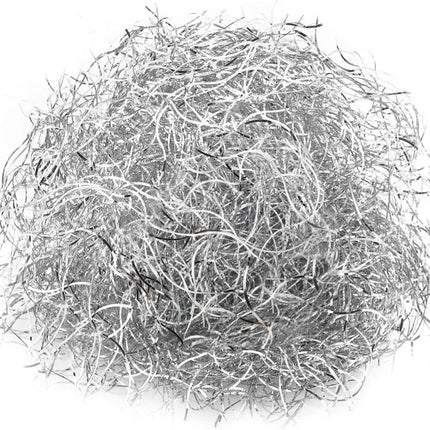 Engelshaar für Weihnachten & Advent als Dekoration & Deko ca. 15 Gramm (Silber)