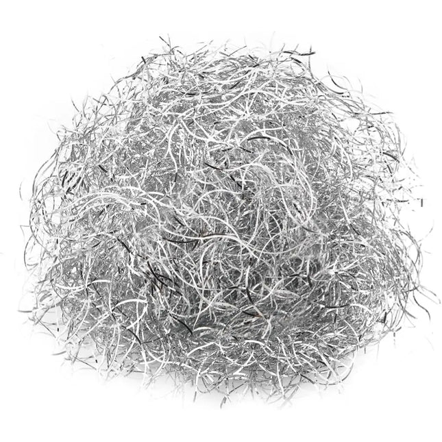 Engelshaar für Weihnachten & Advent als Dekoration & Deko ca. 15 Gramm (Silber)