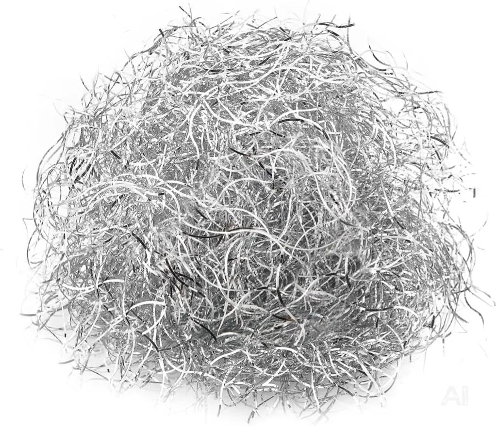 Engelshaar für Weihnachten & Advent als Dekoration & Deko ca. 15 Gramm (Silber)