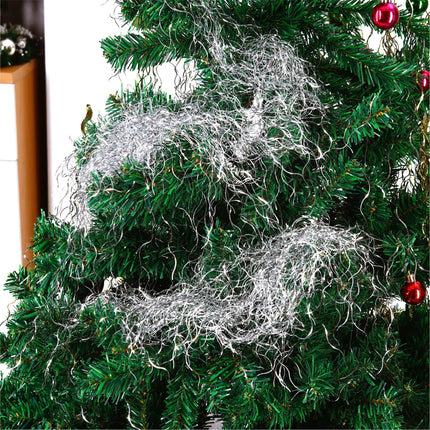 Engelshaar für Weihnachten & Advent als Dekoration & Deko ca. 15 Gramm (Silber)