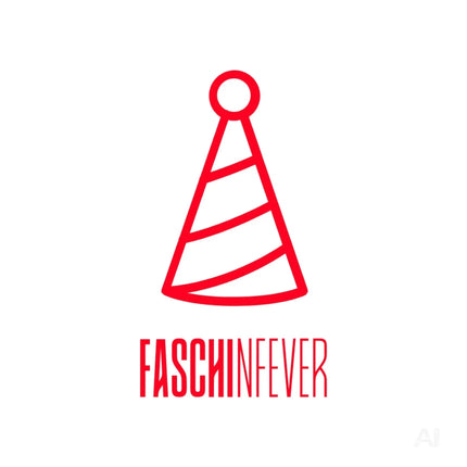 FASCHINFEVER LED Purge Maske rot - Kostümmaske steuerbar für Halloween, Fasching & Karneval als Kostüm für Herren & Damen