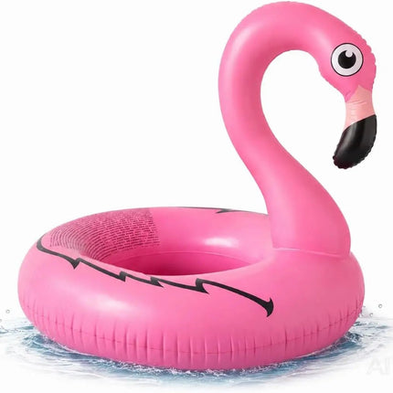 Flamingo Schwimmring aufblasbar Ø 110 cm – Schwimmreifen für Pool, See, Strand & Wasser