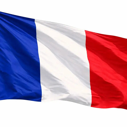 Frankreich Flagge 90x150 cm – WM 2026 Weltmeisterschaft Fahne Fanartikel aus strapazierfähigem Polyester mit Metallösen