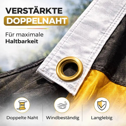 Frankreich Flagge 90x150 cm – WM 2026 Weltmeisterschaft Fahne Fanartikel aus strapazierfähigem Polyester mit Metallösen