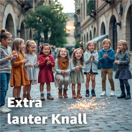 Fun Snaps & Knallerbsen für Knallvergnügen für Silvester - Knallteufel für Jugendliche und Kinder - Jugendfeuerwerk