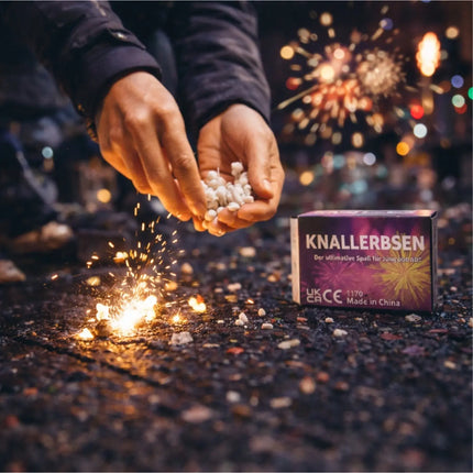 Fun Snaps & Knallerbsen für Knallvergnügen für Silvester - Knallteufel für Jugendliche und Kinder - Jugendfeuerwerk