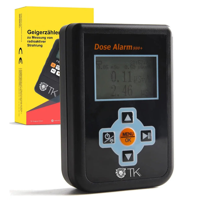 Geigerzähler - Dosimeter - Strahlenmessgerät - Strahlungsmessgerät Geiger Counter zur Messung μSv/H - TK Gruppe® Offizieller Onlineshop
