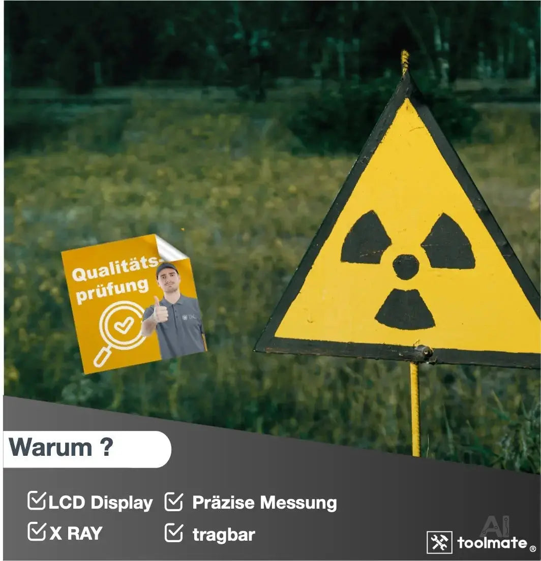 Geigerzähler - Dosimeter - Strahlenmessgerät - Strahlungsmessgerät Geiger Counter zur Messung μSv/H