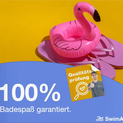 Getränkehalter Flamingo aufblasbar Luftmatratze Schwimmring Schwimmreif für Pool, Cocktailhalter