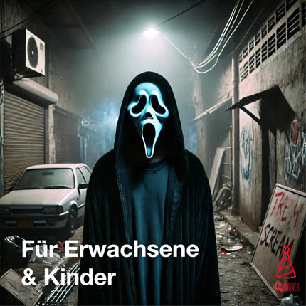 FASCHINFEVER LED Purge Maske blau/rot mix - Kostümmaske steuerbar für Halloween, Fasching & Karneval als Kostüm für Herren & Damen (Kopie)