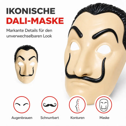 Haus des Geldes Kostüm Set für Erwachsene Unisex - Damen & Herren - Fasching & Karneval
