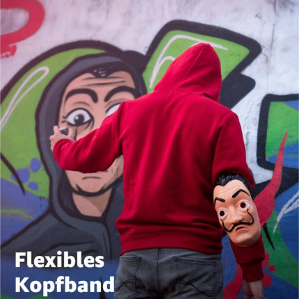 Haus des Geldes Maske Verkleidung casa del papel Bella Ciao Haus für Herren, Damen Erwachsene