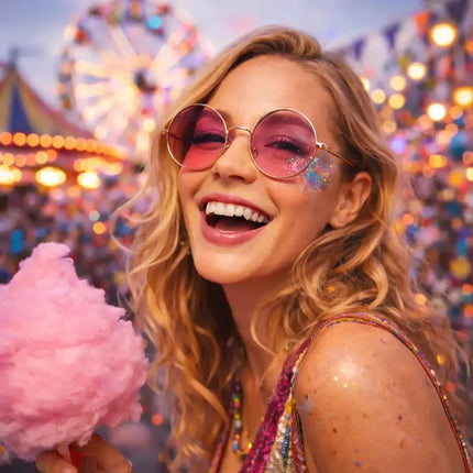 Hippiebrille – Ikonische Rundbrille im 60er- & 70er-Jahre Look