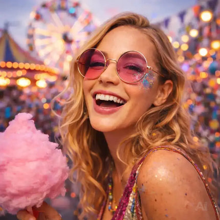 Hippiebrille – Ikonische Rundbrille im 60er- & 70er-Jahre Look