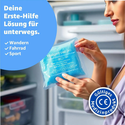 Kompresse Set Blau - Kühlpack Kühlkompresse Warmkompresse Kühlpad Blau- Kaltkompresse - Kompresse Gelkissen
