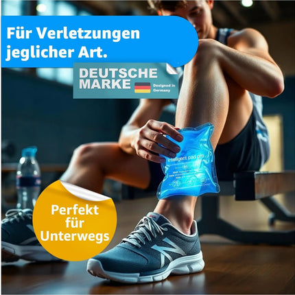 Kompresse Set Blau - Kühlpack Kühlkompresse Warmkompresse Kühlpad Blau- Kaltkompresse - Kompresse Gelkissen