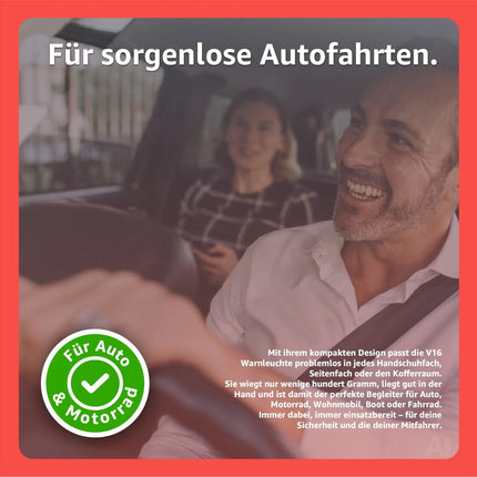 LED Warnleuchte V16 DGT 3.0 mit SIM – Notfallleuchte Auto & Motorrad – IDIADA PC21020060 – Detailansicht 6