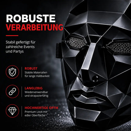 Maske Boss Squid Game Maske für Halloween, Fasching & Karneval