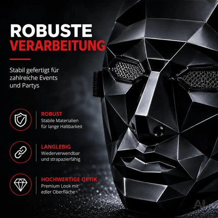 Maske Boss Squid Game Maske für Halloween, Fasching & Karneval