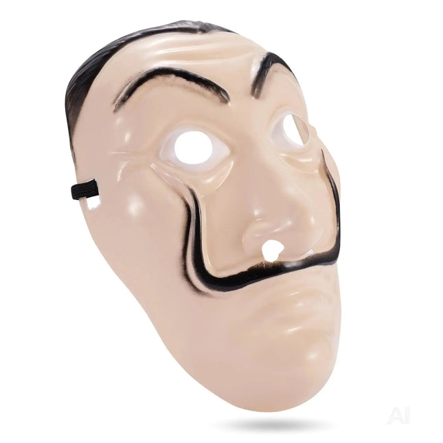 Maske Haus des Geldes Salvador Dali - Kostümmaske für Erwachsene - Kostüm für Fasching