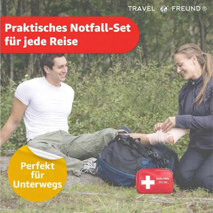 Mini Erste Hilfe Set Verbandskasten - klein & handlich Reiseapotheke