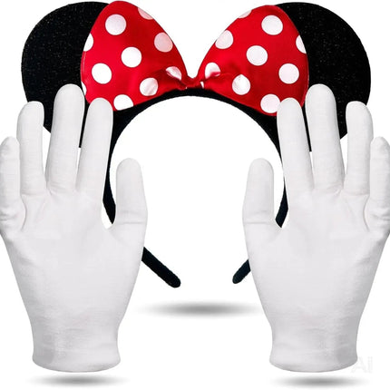 2 in 1 Maus-Ohren Haarreif – Klassisches Kostümaccessoire für Fasching, Karneval & Themenlooks