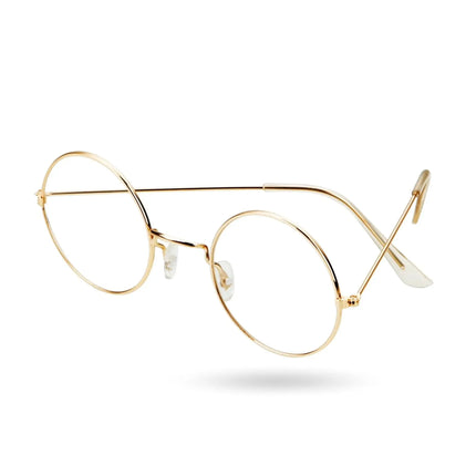 Nikolausbrille rund - Nikolaus Accessoire für Weihnachten - Weihnachtsmannbrille Brille Nikolaus rund für Nikolauskostüm, Weihnachtsmann - Verkleidung - Kostümbrille
