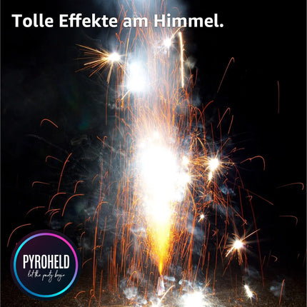 PYROHELD XXL Smiley Set 5-teilig – Super für Partys und Silvester, geeignet für Jugendliche und Kinder 2025