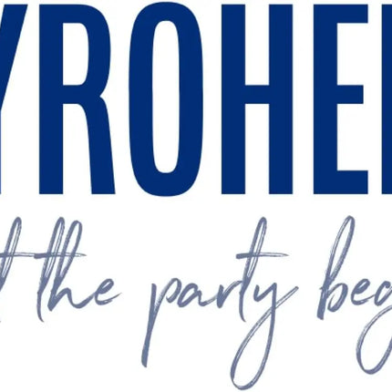 PYROHELD let the party begin 7-teiliges Zinngießen - Set: Traditionelles Gießen mit Zinn wie Bleigießen, inklusive Löffel & Deutungsbuch - Silvester & Neujahr 2024 & 2025