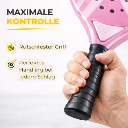 Padel Schläger Padelschläger Set für Anfänger & Fortgeschrittene – Tennis Schläger Erwachsene & Kinder