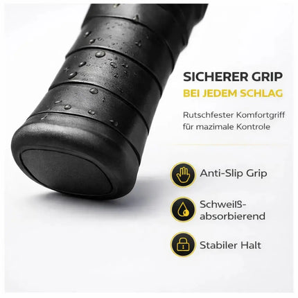 Padelschläger Set Tennis Schläger für Anfänger & Fortgeschrittene – Erwachsene & Kinder Padel Schläger (Gelb)