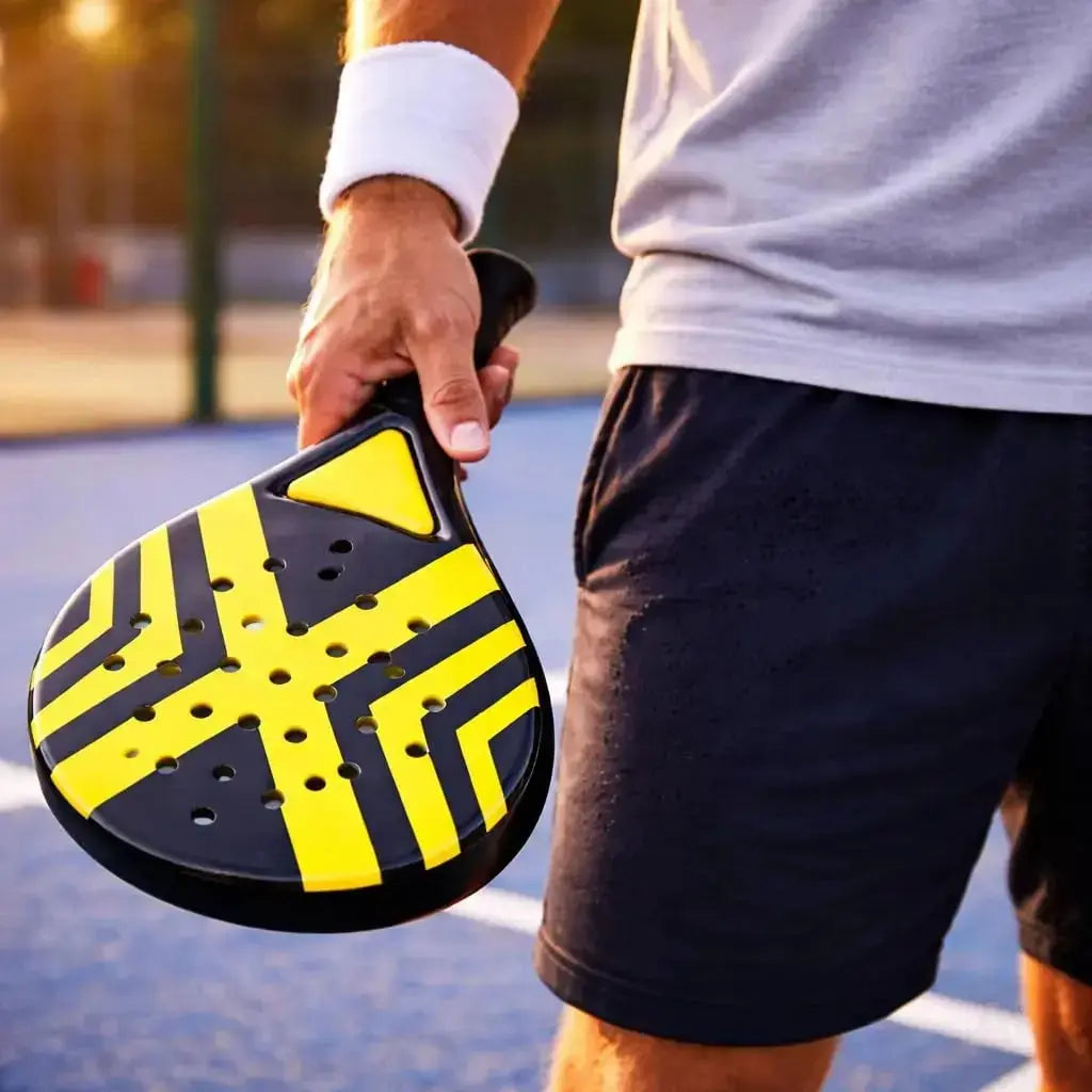 Padelschläger Set Tennis Schläger für Anfänger & Fortgeschrittene – Erwachsene Profi Racket – Detailansicht 3
