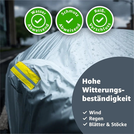 SUV Universal Autoplane 490x190x180cm Autoschutzhülle Vollgarage Auto Garage Abdeckung - Car Cover - Abdeckplane wasserdicht - Autoabdeckung - Outdoor & Indoor -