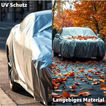 SUV Universal Autoplane 490x190x180cm Autoschutzhülle Vollgarage Auto Garage Abdeckung - Car Cover - Abdeckplane wasserdicht - Autoabdeckung - Outdoor & Indoor -