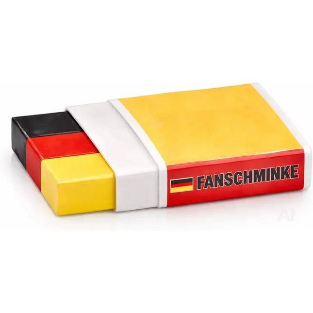 Schminkstift Deutschland Fan schwarz, rot, gelb (Gold), als Deko, Dekoration, Partydeko