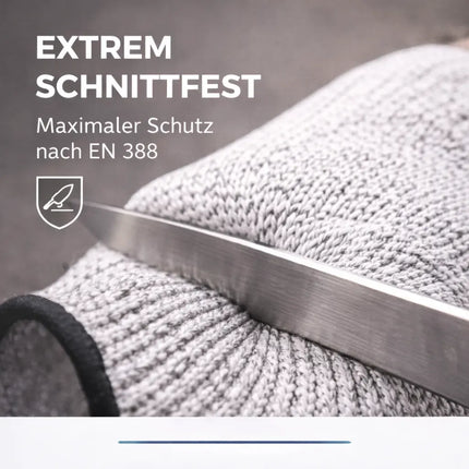 Schnittschutzhandschuhe EN 388 - Unisex Größe 10 - Schnittfeste Handschuhe & Küchenhandschuhe