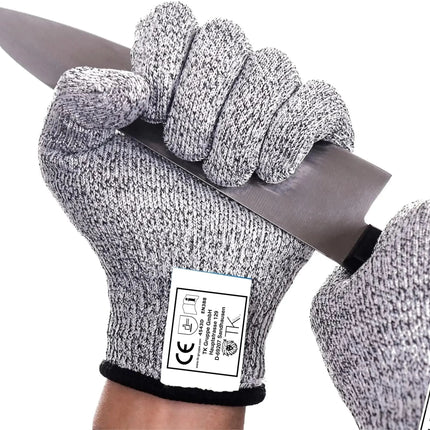 Schnittschutzhandschuhe EN 388 - Unisex Größe 10 - Schnittfeste Handschuhe & Küchenhandschuhe