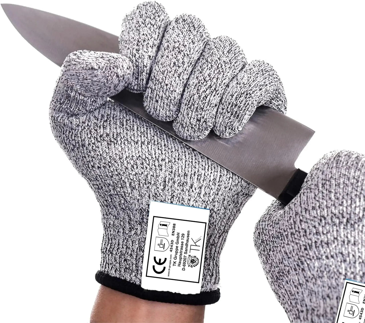 Schnittschutzhandschuhe EN 388 - Unisex Größe 10 - Schnittfeste Handschuhe & Küchenhandschuhe