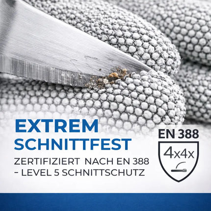 Schnittschutzhandschuhe EN 388 – schnittfest für Küche – Kinder ab 8 Jahren – Schnittschutz Handschuhe & Kettenhandschuhe