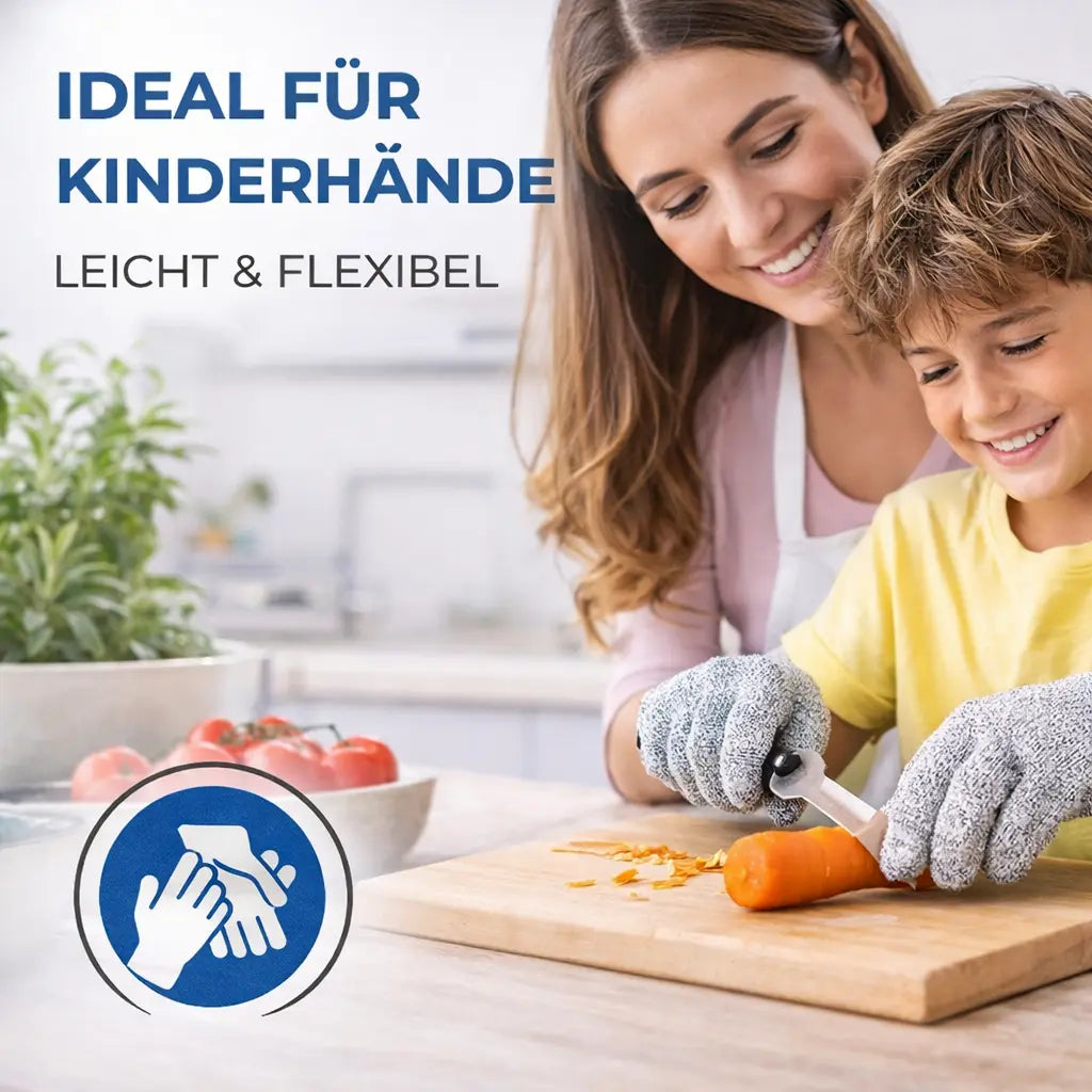 schnitt handschuhe küche Schnittschutzhandschuhe EN 388 – schnittfest für Küche – Kinder ab 8 – TK Gruppe® Offizieller Onlineshop