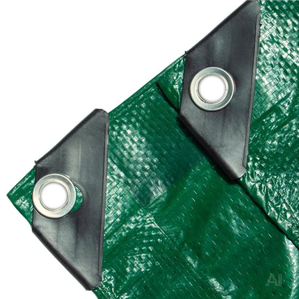 Schutzplane 150 g/m² grün - Allzweck Plane & Gartenplane