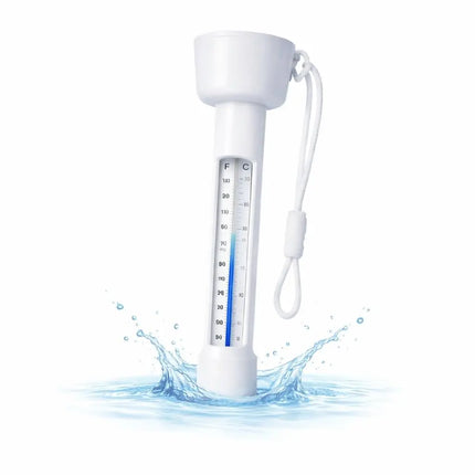 Schwimmendes Pool Thermometer – Wasserthermometer für Pool, Whirlpool & Schwimmbad mit präziser Temperaturmessung (Standard)