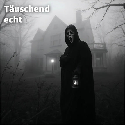 Scream Maske Ghostmaske für Herren & Damen als Kostüm für Halloween