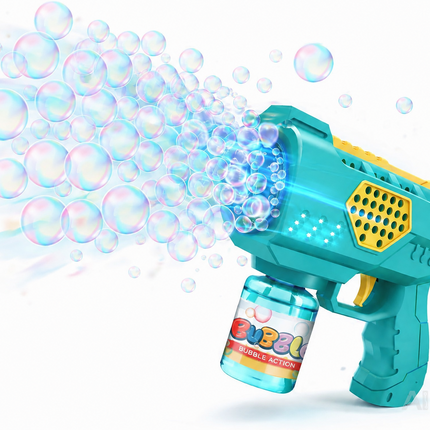 Seifenblasenpistole für Kinder & Erwachsene – automatische Seifenblasen Maschine mit Tank