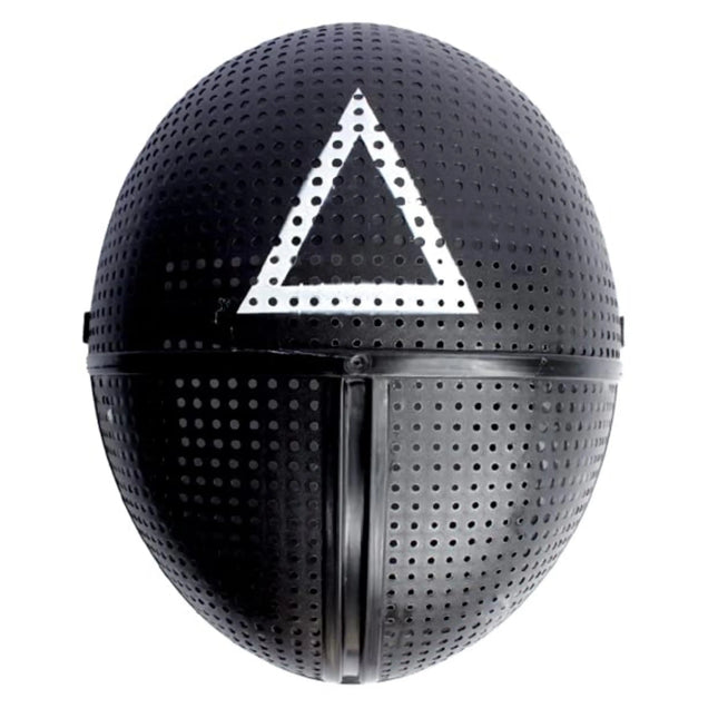 Squid Game Maske Dreieck - + 1x Spielkarte für Halloween, Fasching & Karneval - TK Gruppe® Offizieller Onlineshop