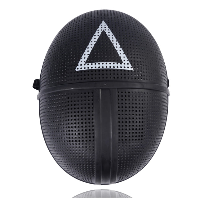 Squid Game Maske Dreieck - für Halloween, Fasching & Karneval