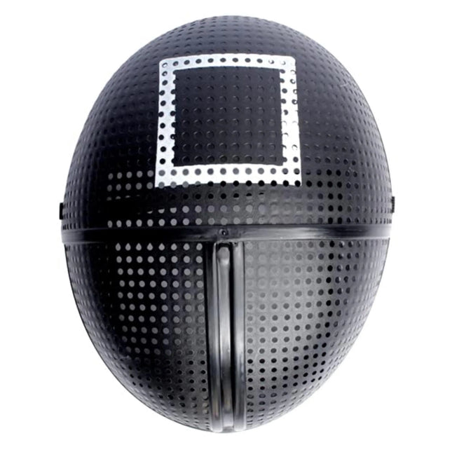 Squid Game Maske Viereck - + 1x Spielkarte für Halloween, Fasching & Karneval - TK Gruppe® Offizieller Onlineshop