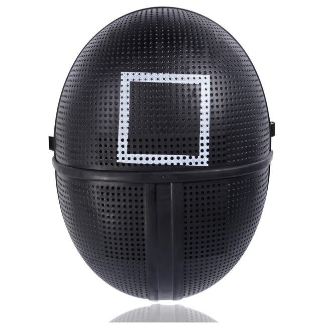 Squid Game Maske Viereck - für Halloween, Fasching & Karneval