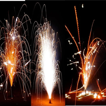 Summer Fountains - 5-teiliges Gartenfeuerwerkssortiment - Jugendfeuerwerk Kat. F1